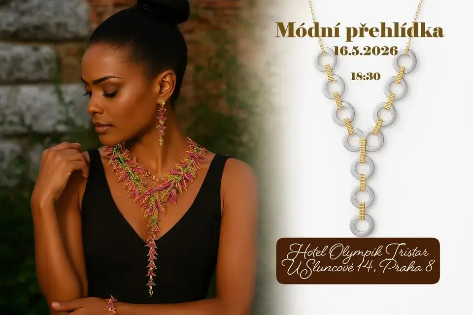 Módní přehlídka Beading festival Prague 2026