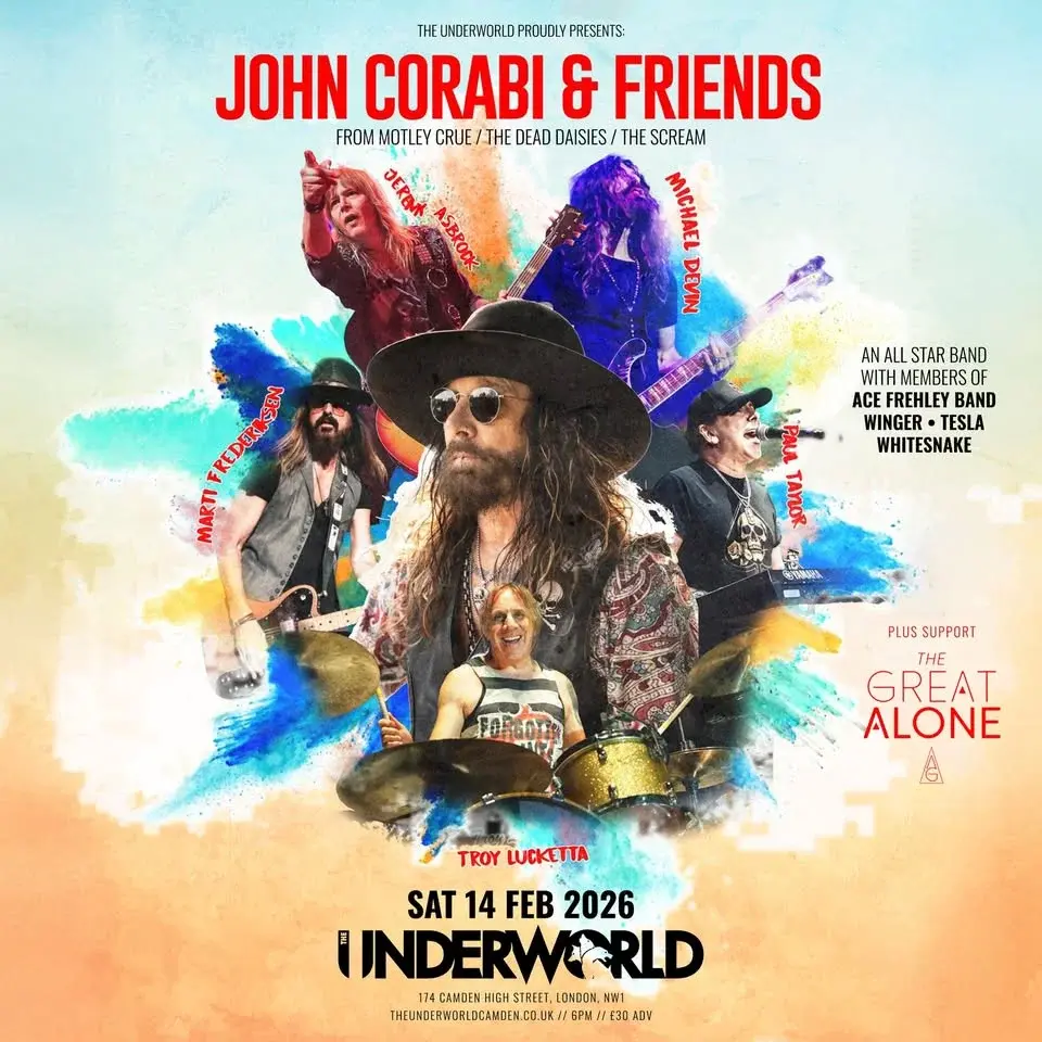 JOHN CORABI at The Underworld - London