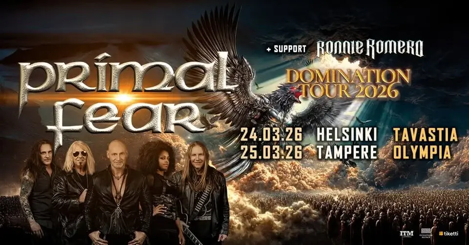 Primal Fear (DE) + Ronnie Romero / Tavastia-klubi