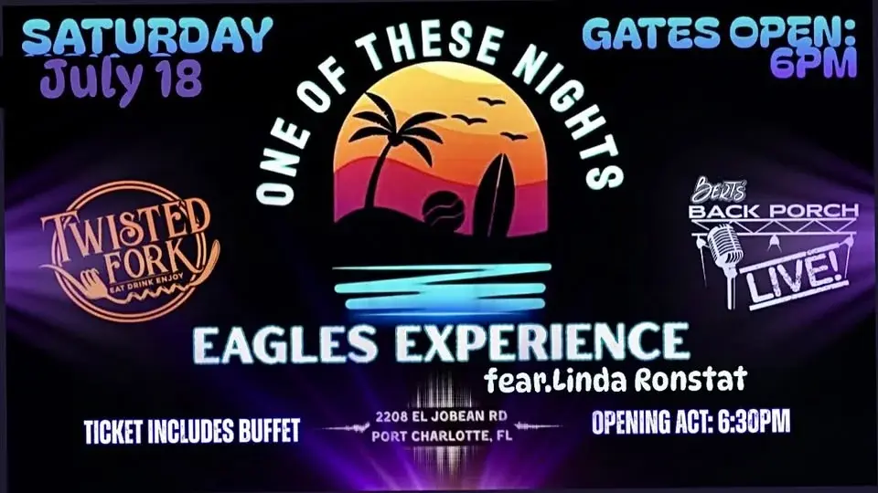 EAGLES TRIBUTE RETURNS TO PORT CHARLOTTE, FL’s TWISTED FORK
