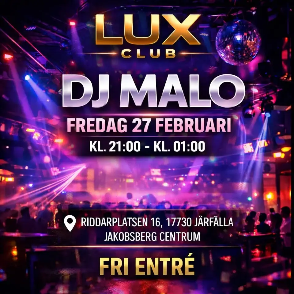 Dj MALO live @LUX Clubđ§đȘ©đ„