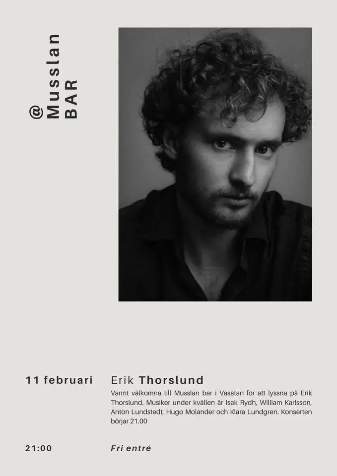 Erik Thorslund | Musslan - 11/2
