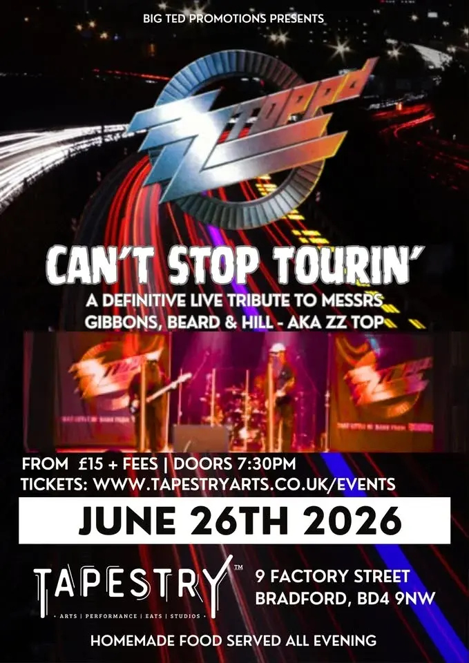 ZZTOPPD – a definitive live tribute to Messrs Gibbons, Beard & Hill