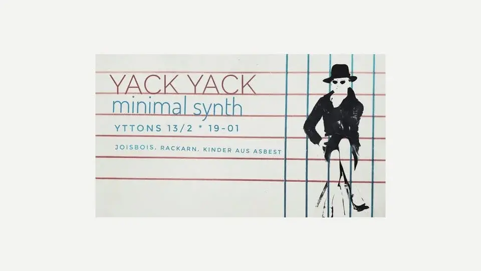 YACK YACK - Minimal Synth på Yttons