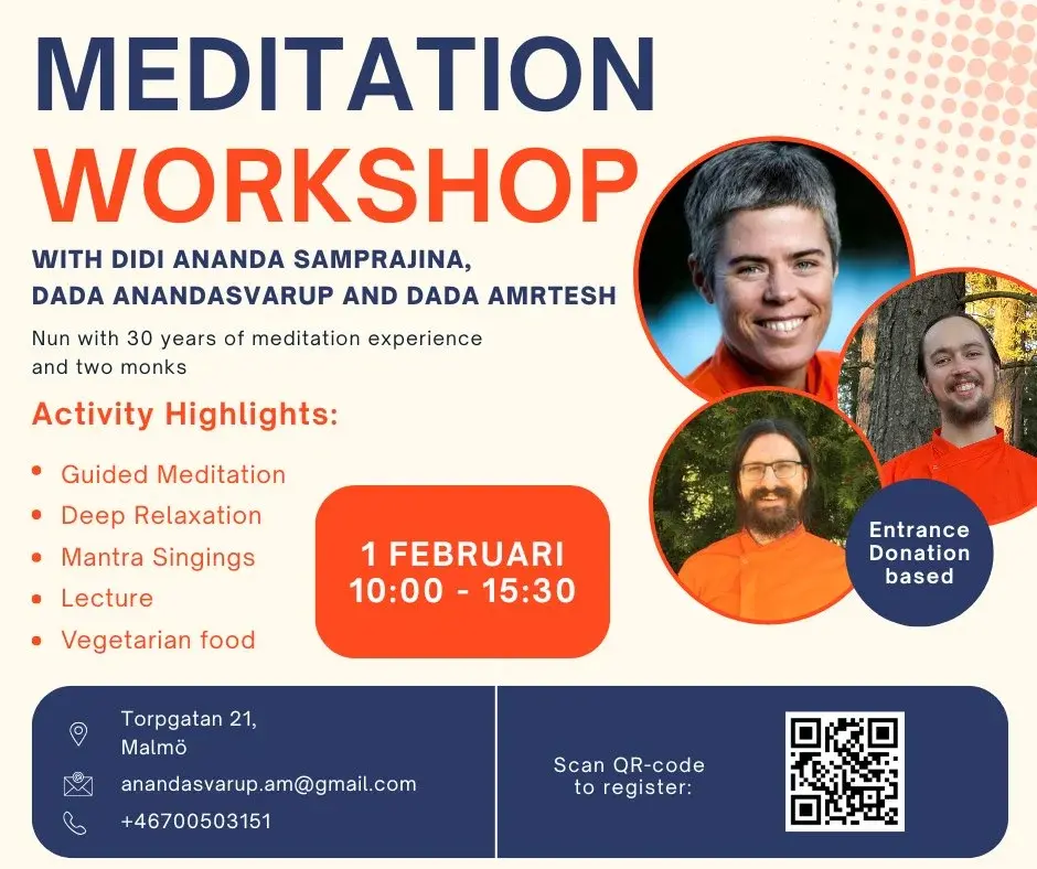 Meditation Workshop in Malmö