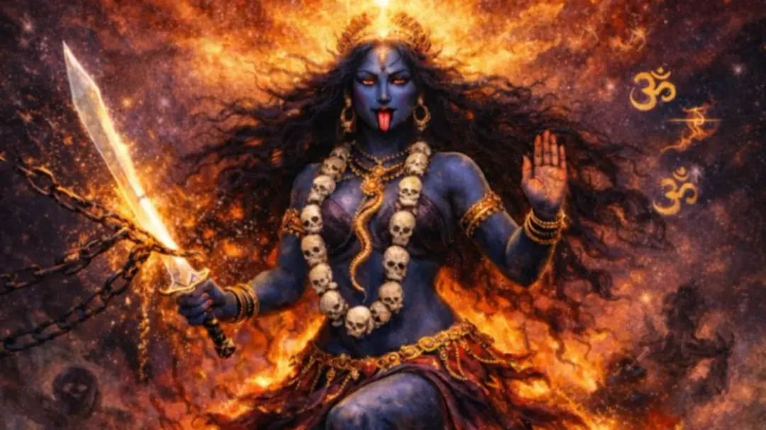 Shamanic work with Ma Kali-destroyer of bad and freedom giver-Trance Kali  healings dans og mantra sang + Kali mantra meditation 