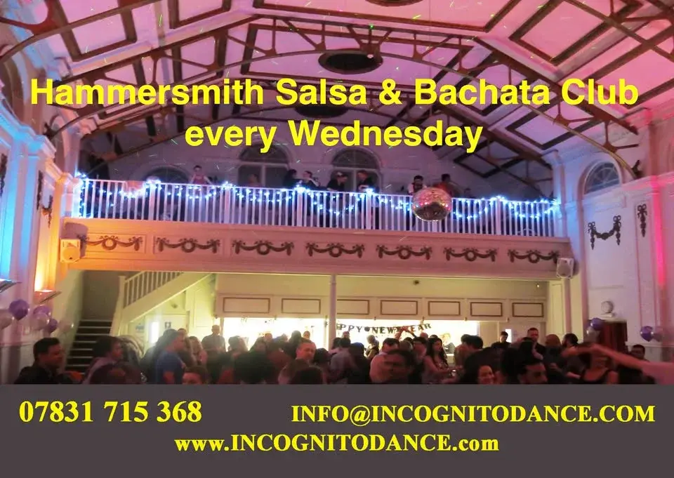 🕺💃  Every Wednesday at Hammersmith Salsa & Bachata Club 💃🕺