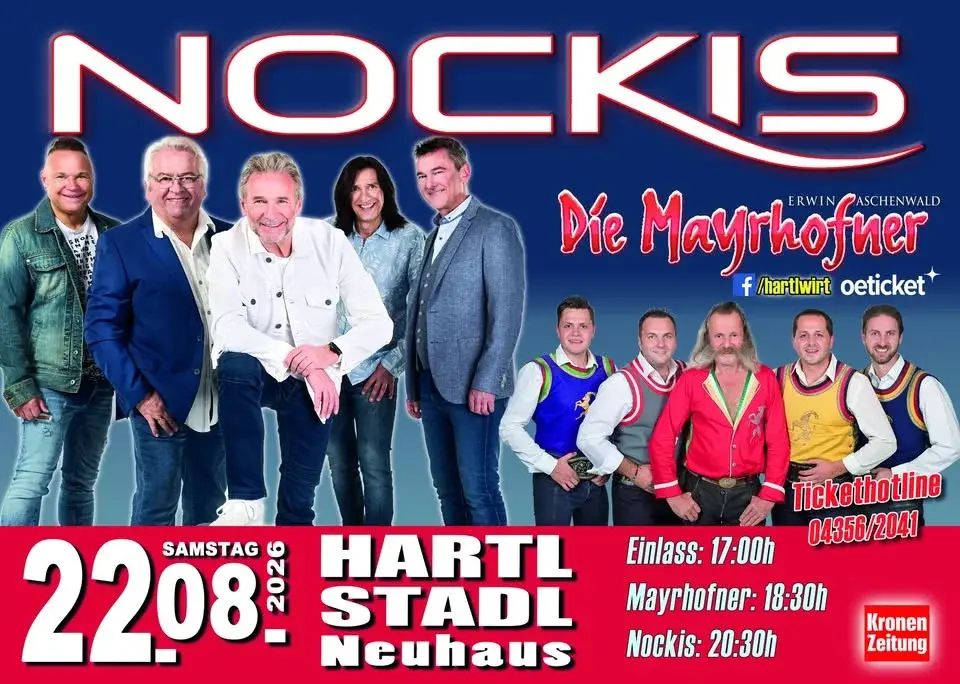 NOCKIS & die Mayrhofner • HARTL STADL