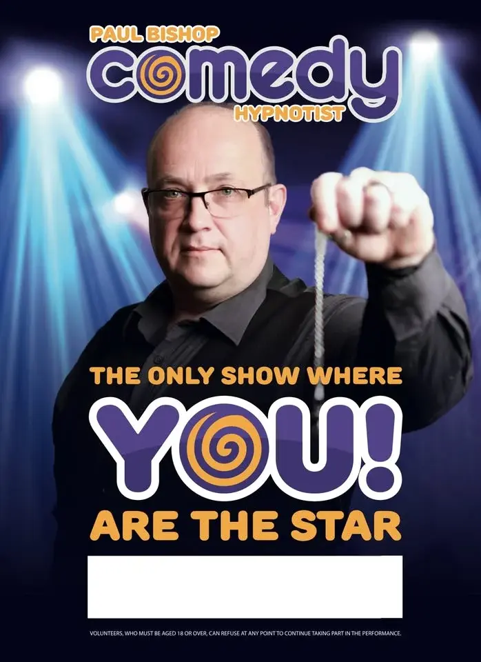 Comedy Hypnotist with PAUL BISHOP