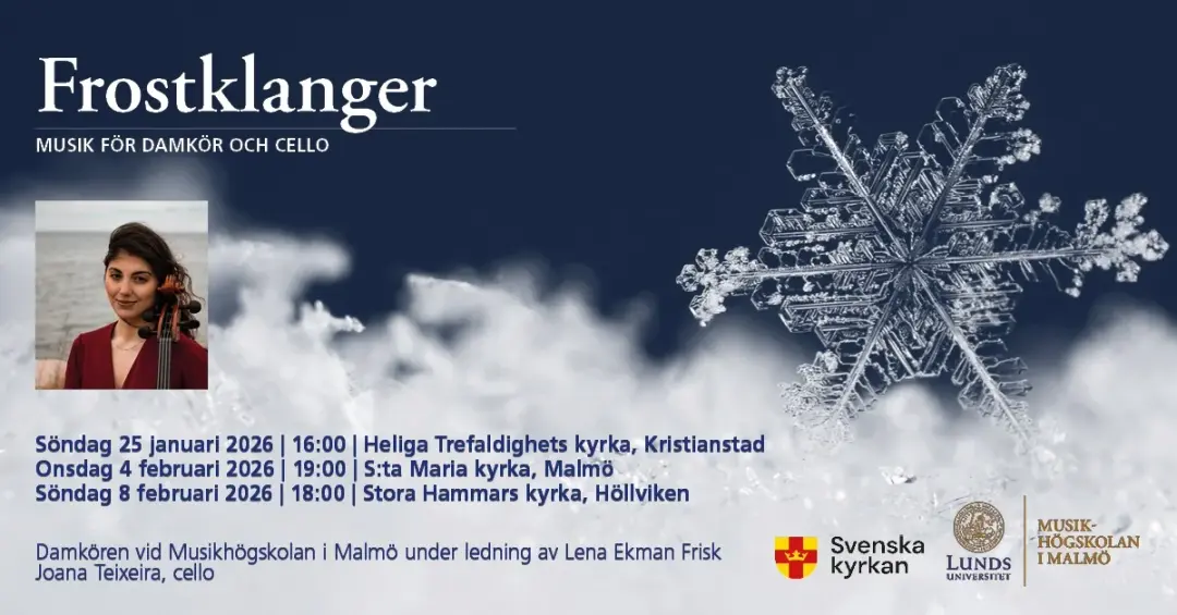 Frostklanger – Musik för damkör och cello