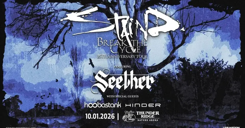 Staind: Break The Cycle 25th Anniversary Tour